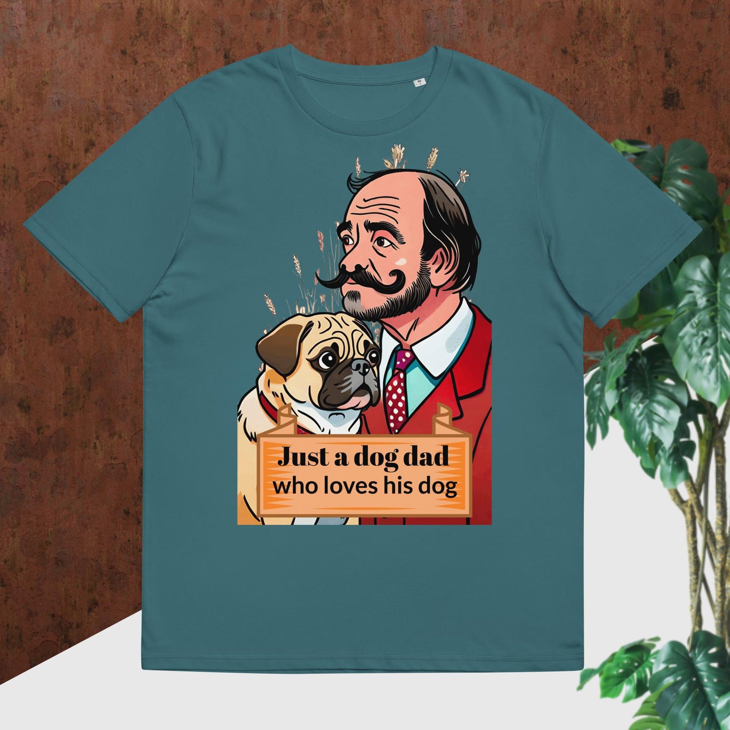 Just a Dog Dad Who Loves His Dog T-shirt