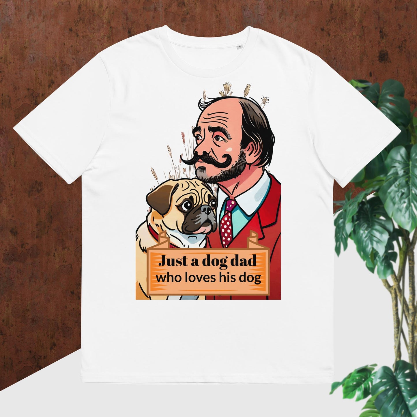 Just a Dog Dad Who Loves His Dog T-shirt