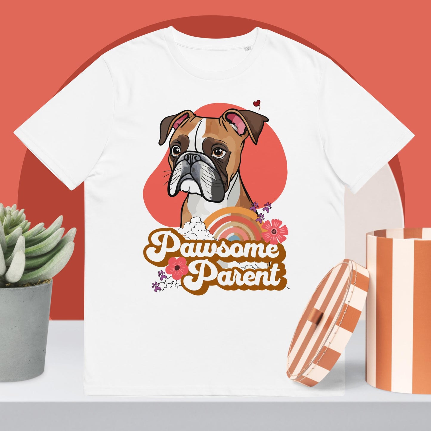 Pawsome Parent Unisex organic cotton t-shirt