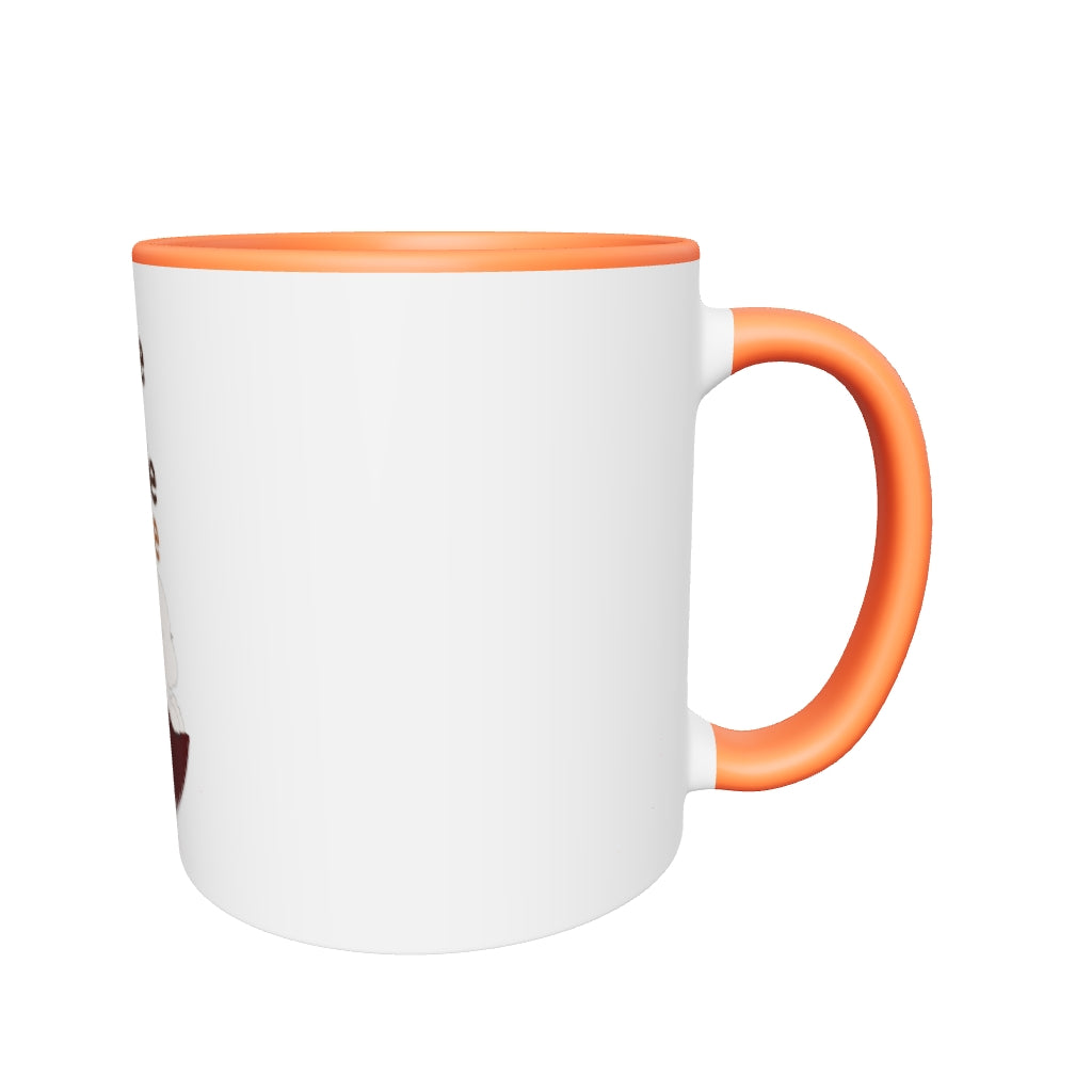Coffee before Talkie Mug with Color Inside