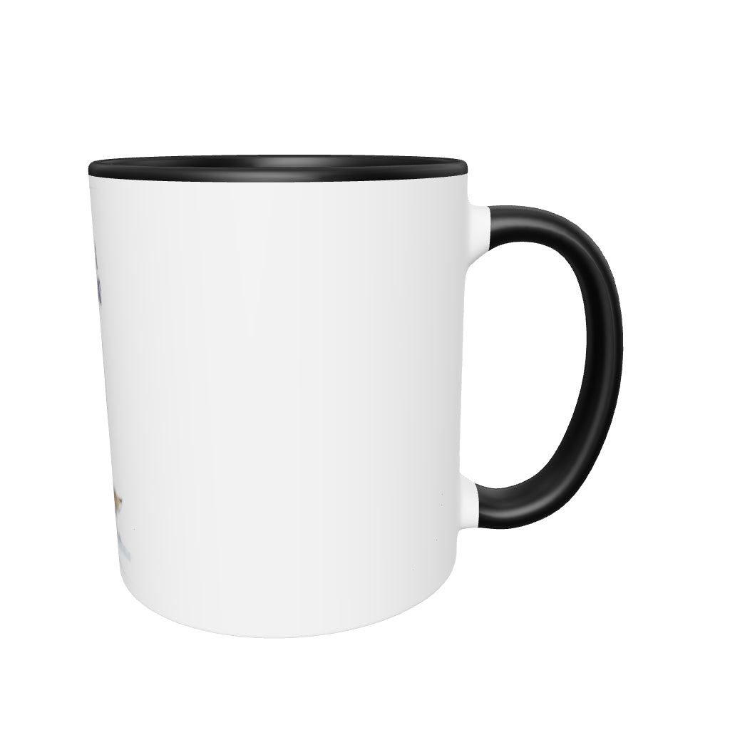 Funny Dog Meme Mug with Color Inside