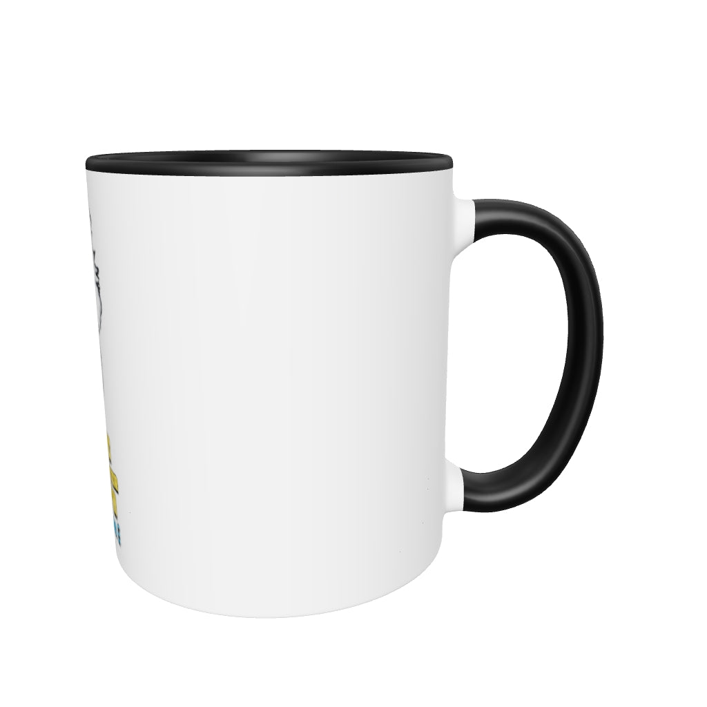 Life is Better with a Dog Mug with Color Inside