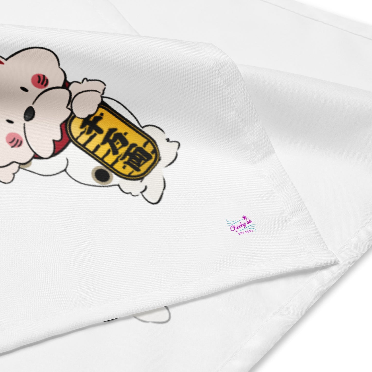 Cheeky Bichon Cute funny lucky dog bandana