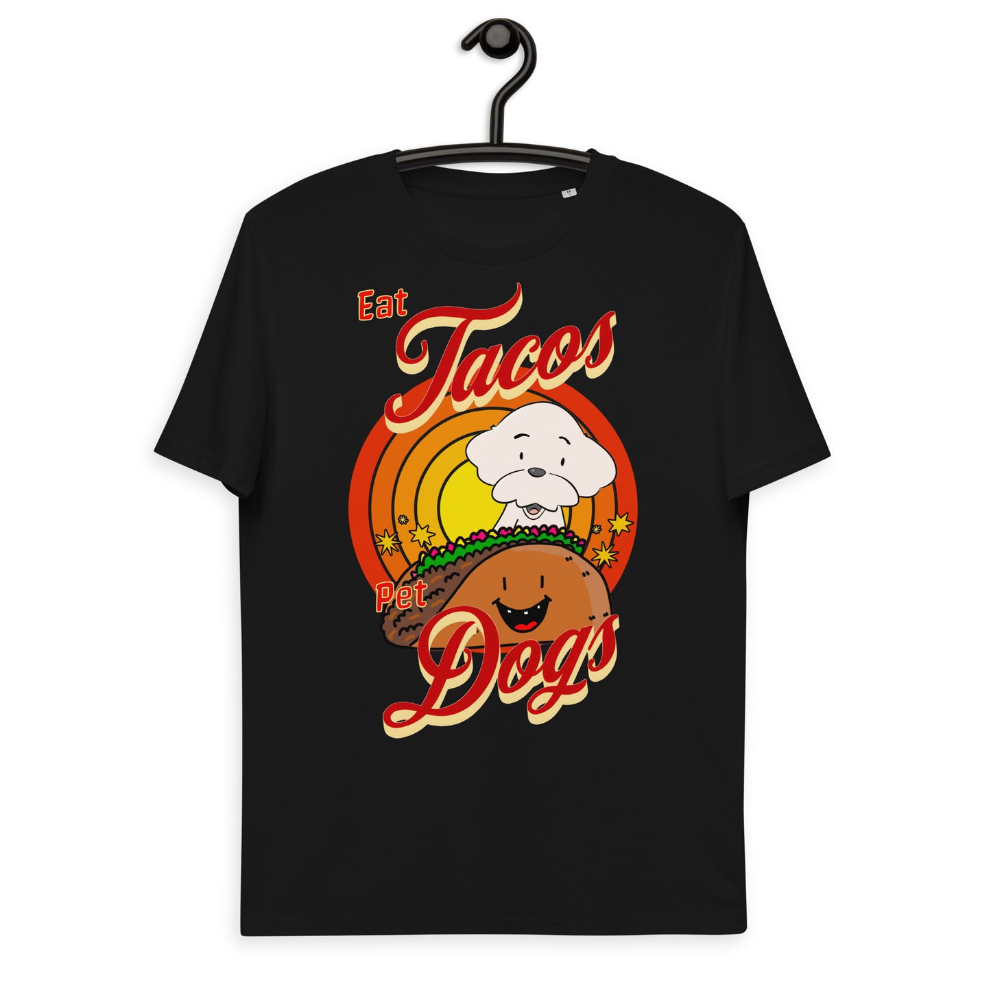 Cheeky Bichon Cute Funny Eat Tacos Pet Dogs T-shirt