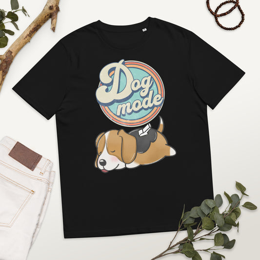 Cute Funny Dog Mode On T-shirt