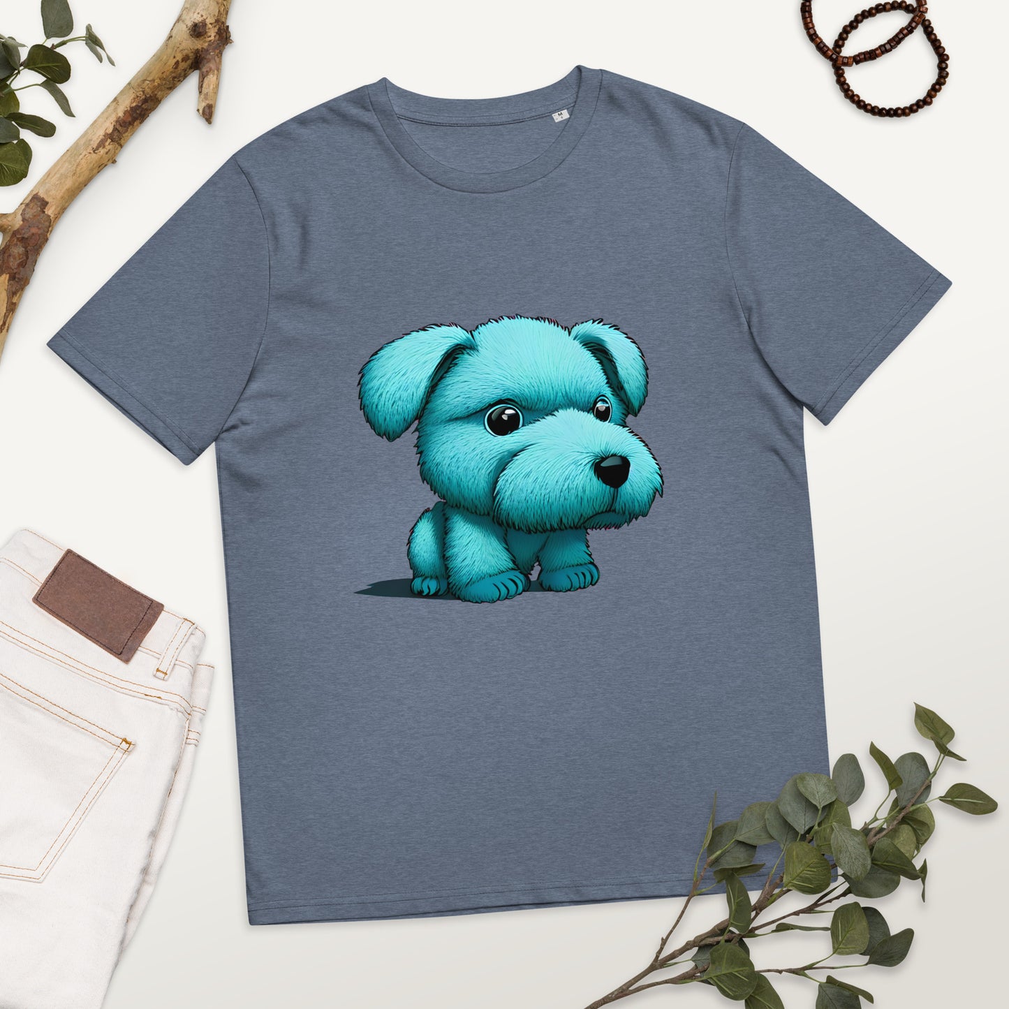 Cute Blue Poodle Shirt