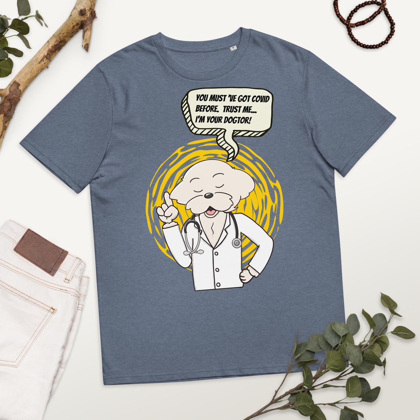 Cheeky Bichon Cute Funny Trust Me I'm a Dogtor T-shirt