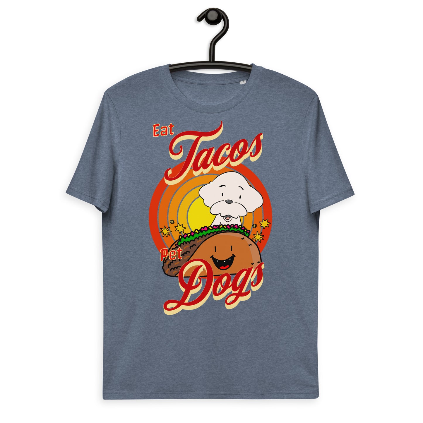 Cheeky Bichon Cute Funny Eat Tacos Pet Dogs T-shirt