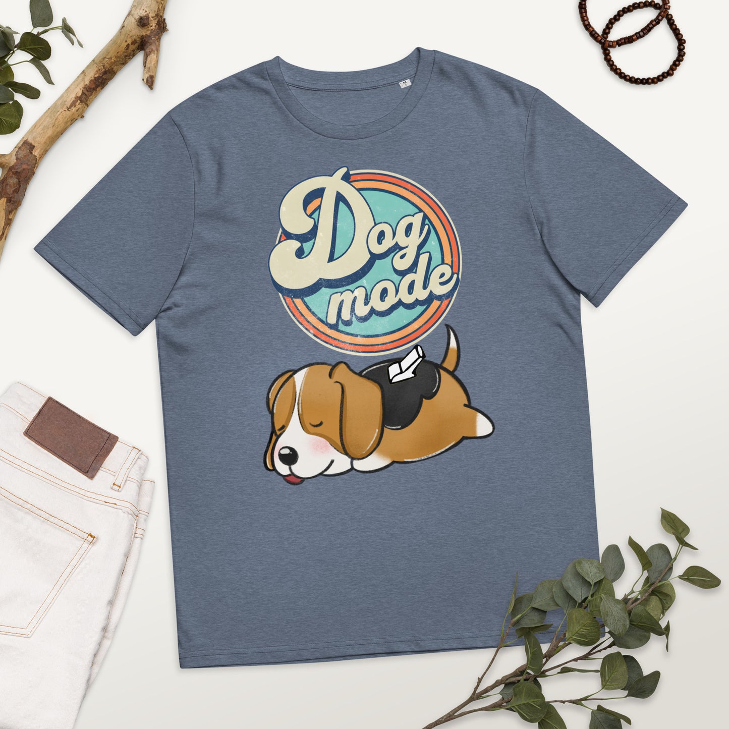 Cute Funny Dog Mode On T-shirt