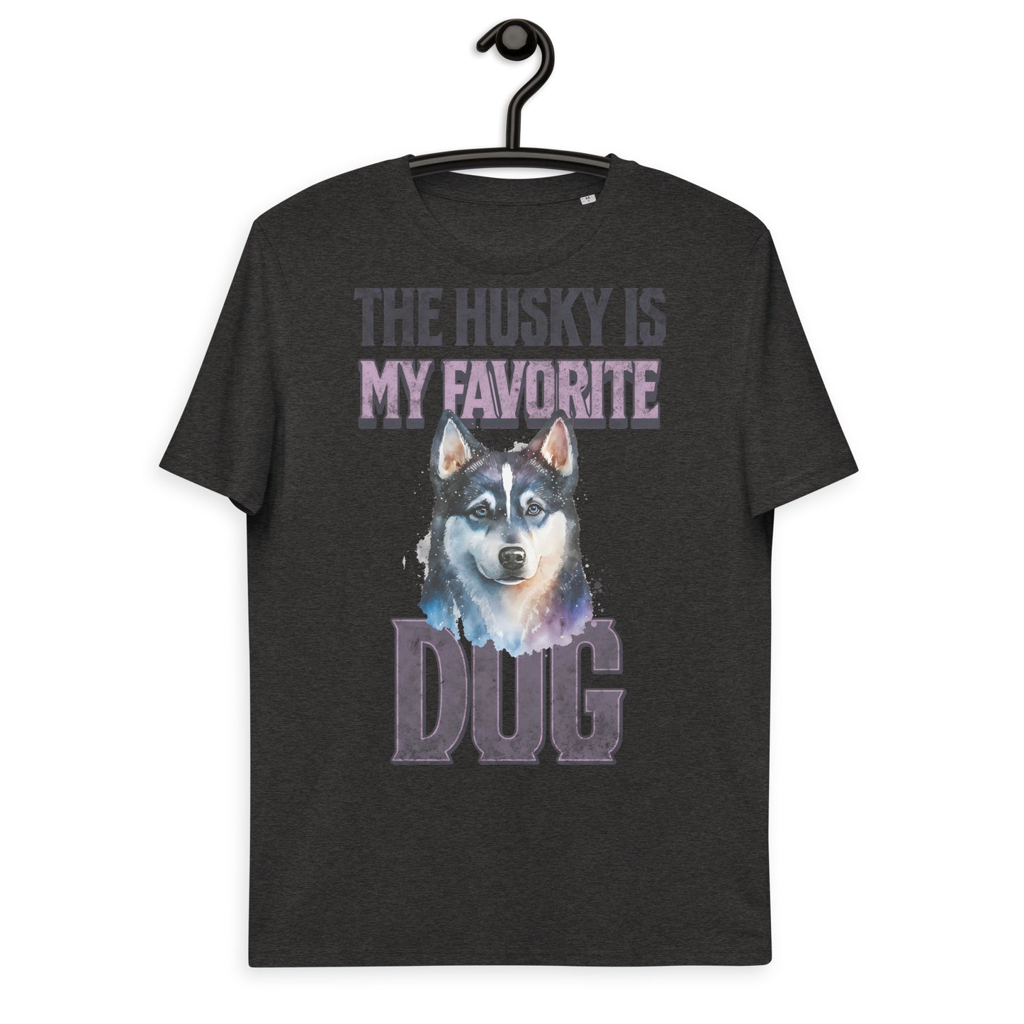 Vintage Colourful The Husky Is My Favorite Dog T-shirt