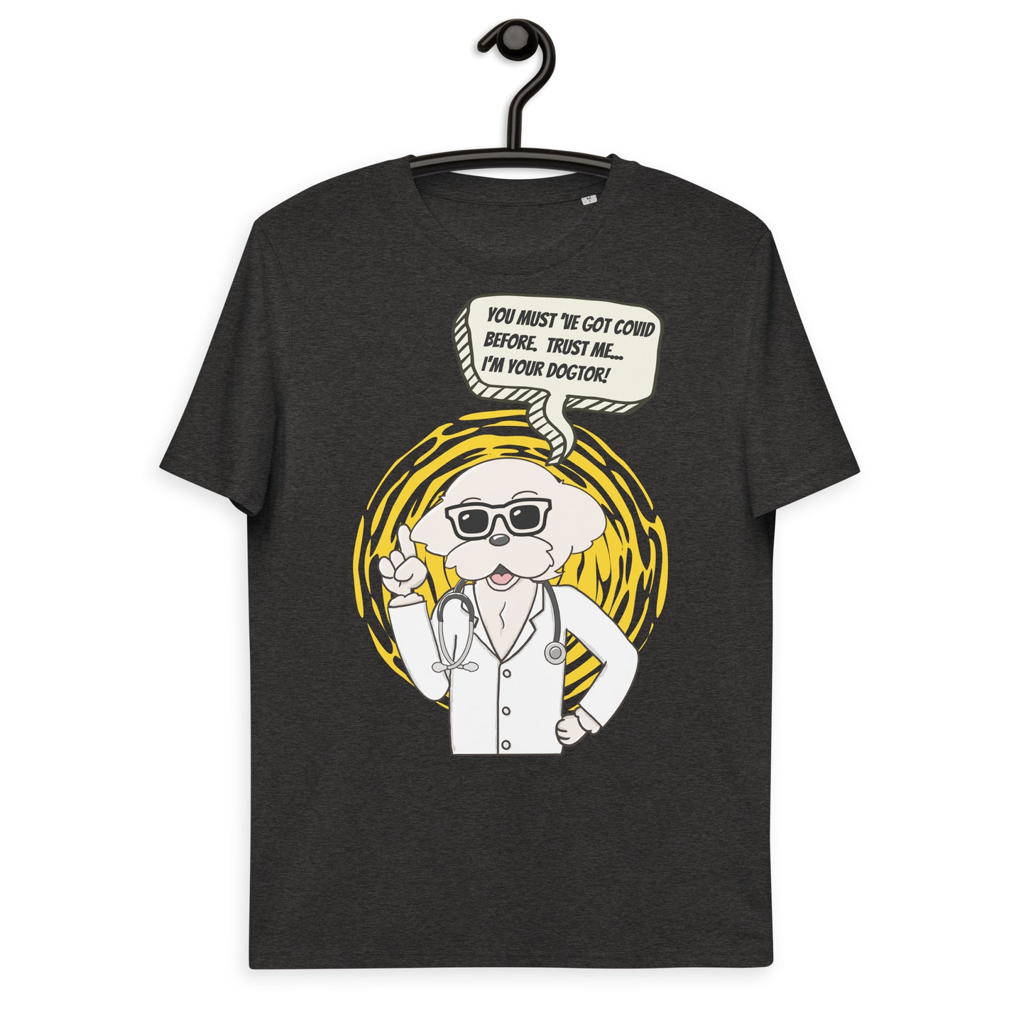 Cheeky Bichon Cute Funny Dogtor with Sunglasses T-shirt