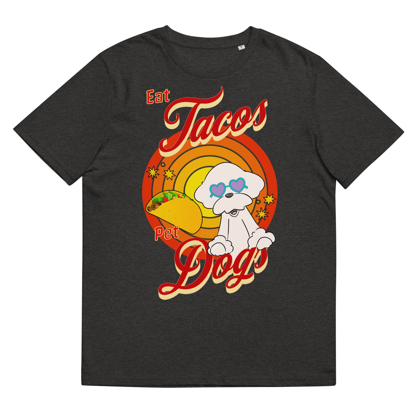 Cheeky Bichon Cute Funny Eat Tacos Pet Dogs T-shirt