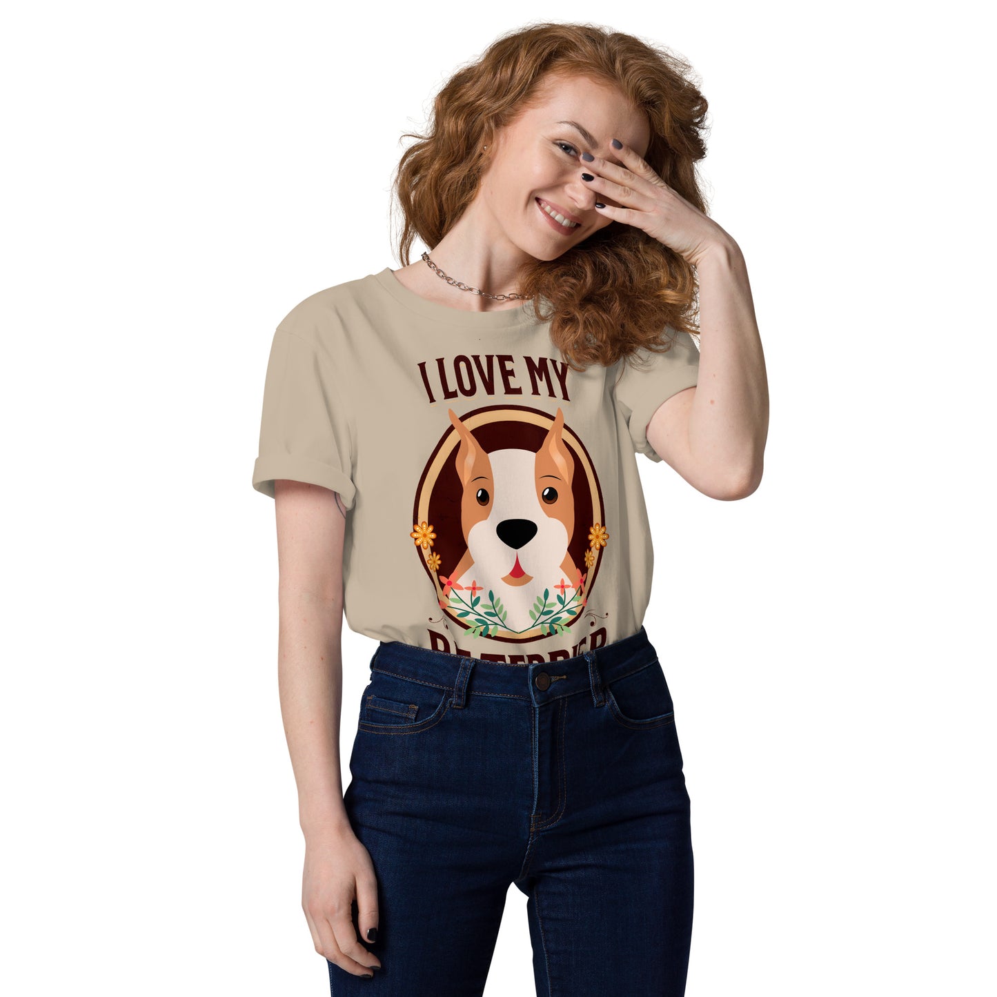 Vintage I Love My Rat Terrier Dog T-shirt