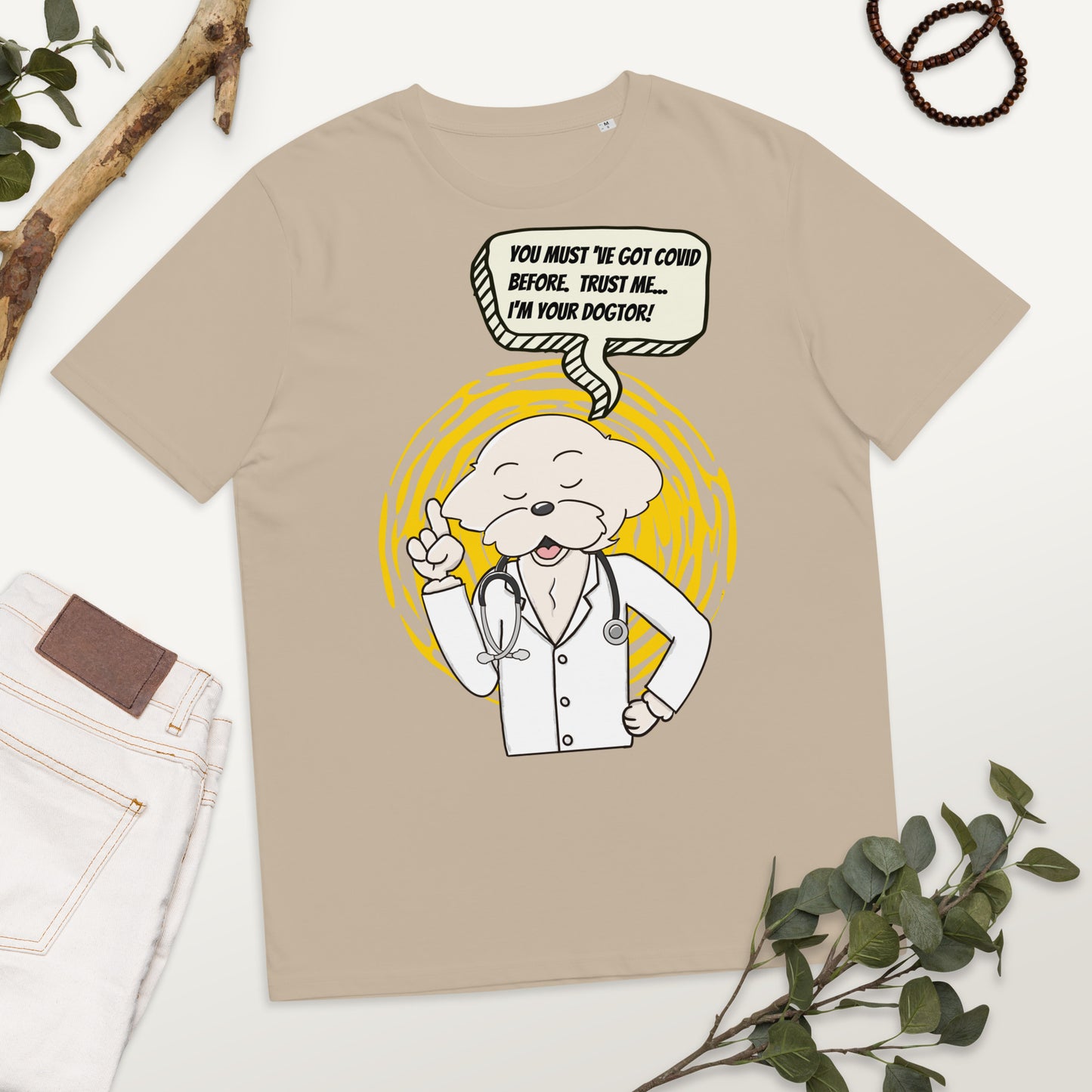 Cheeky Bichon Cute Funny Trust Me I'm a Dogtor T-shirt