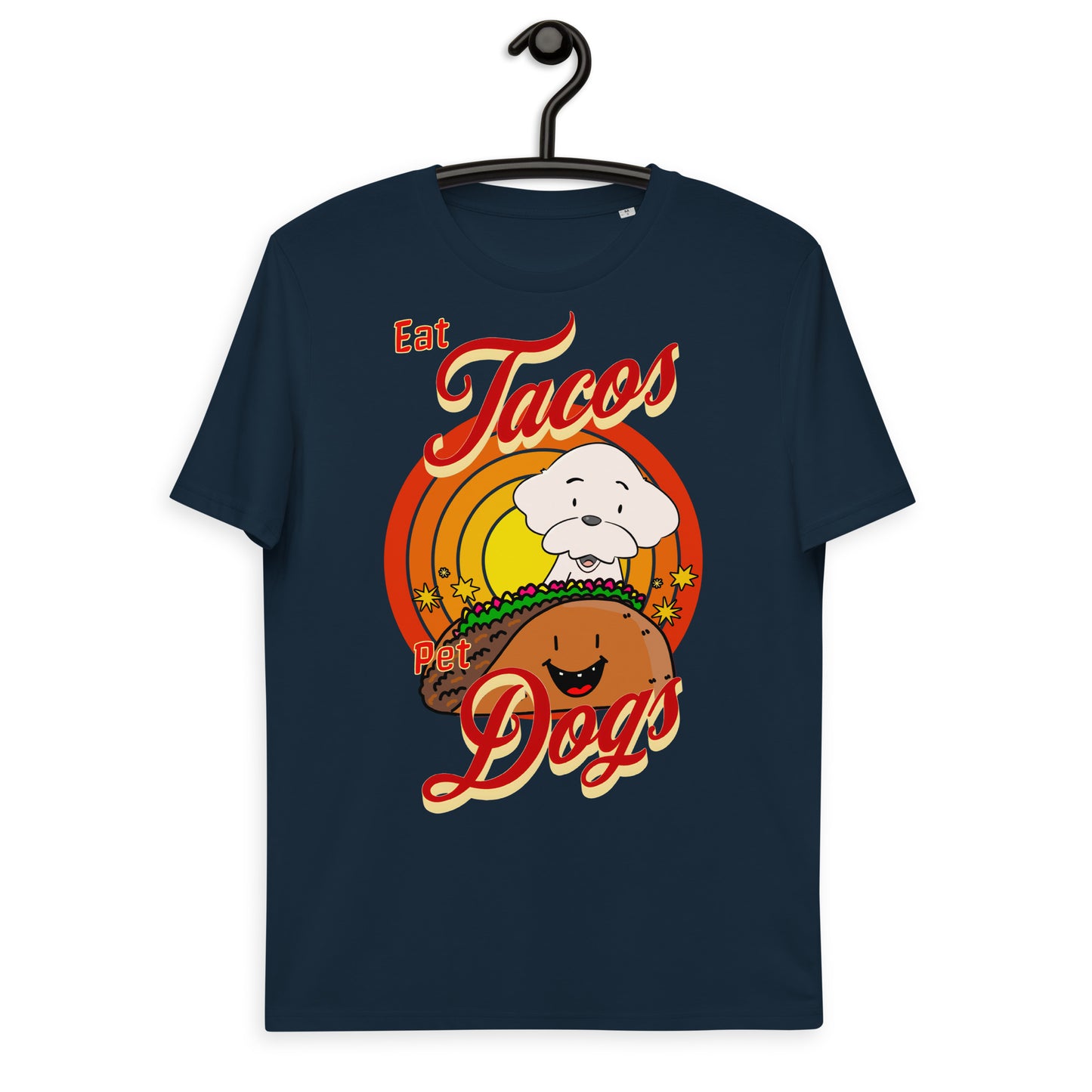 Cheeky Bichon Cute Funny Eat Tacos Pet Dogs T-shirt