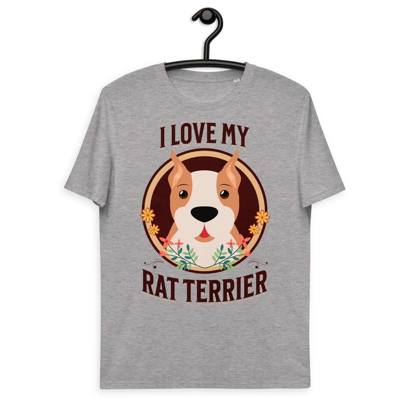 Vintage I Love My Rat Terrier Dog T-shirt