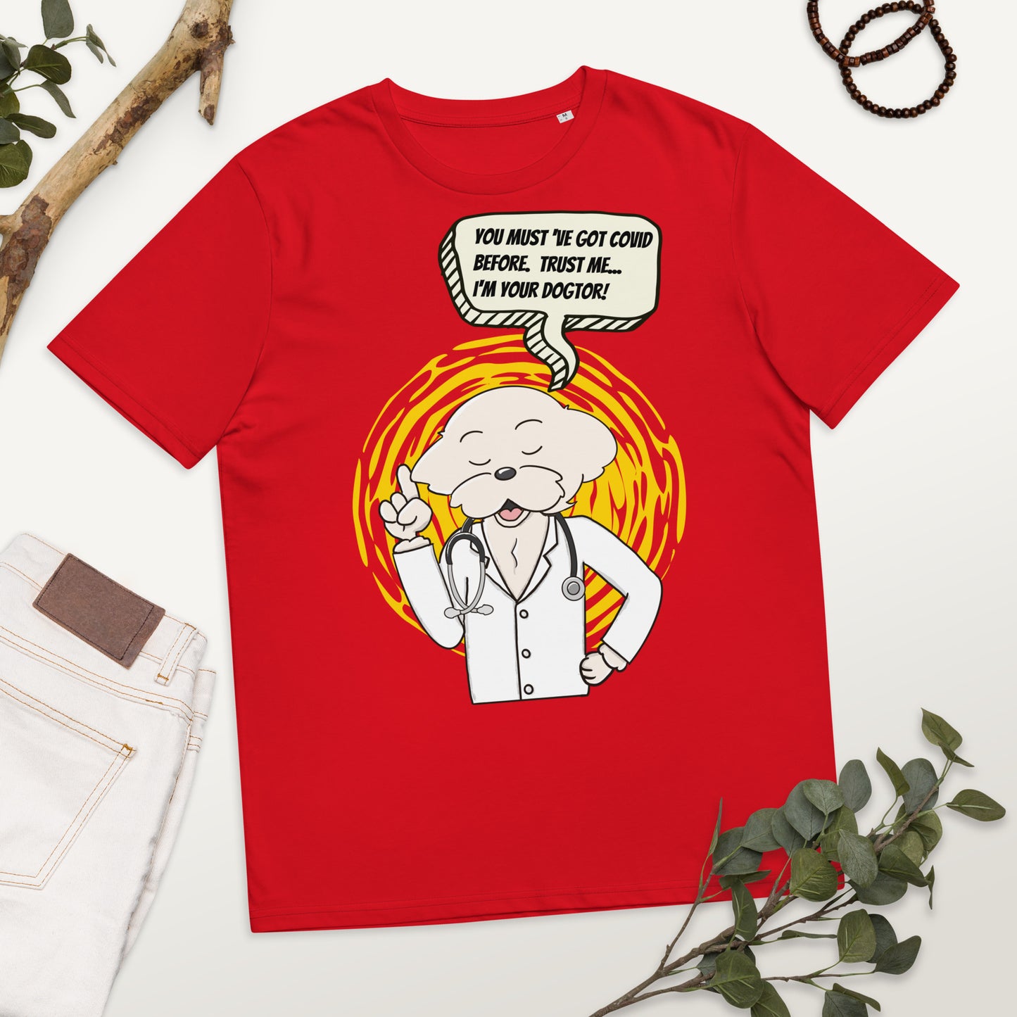 Cheeky Bichon Cute Funny Trust Me I'm a Dogtor T-shirt