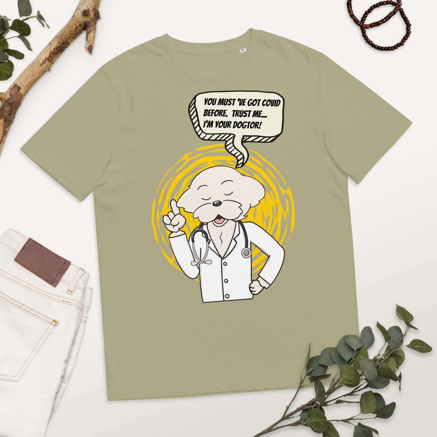 Cheeky Bichon Cute Funny Trust Me I'm a Dogtor T-shirt