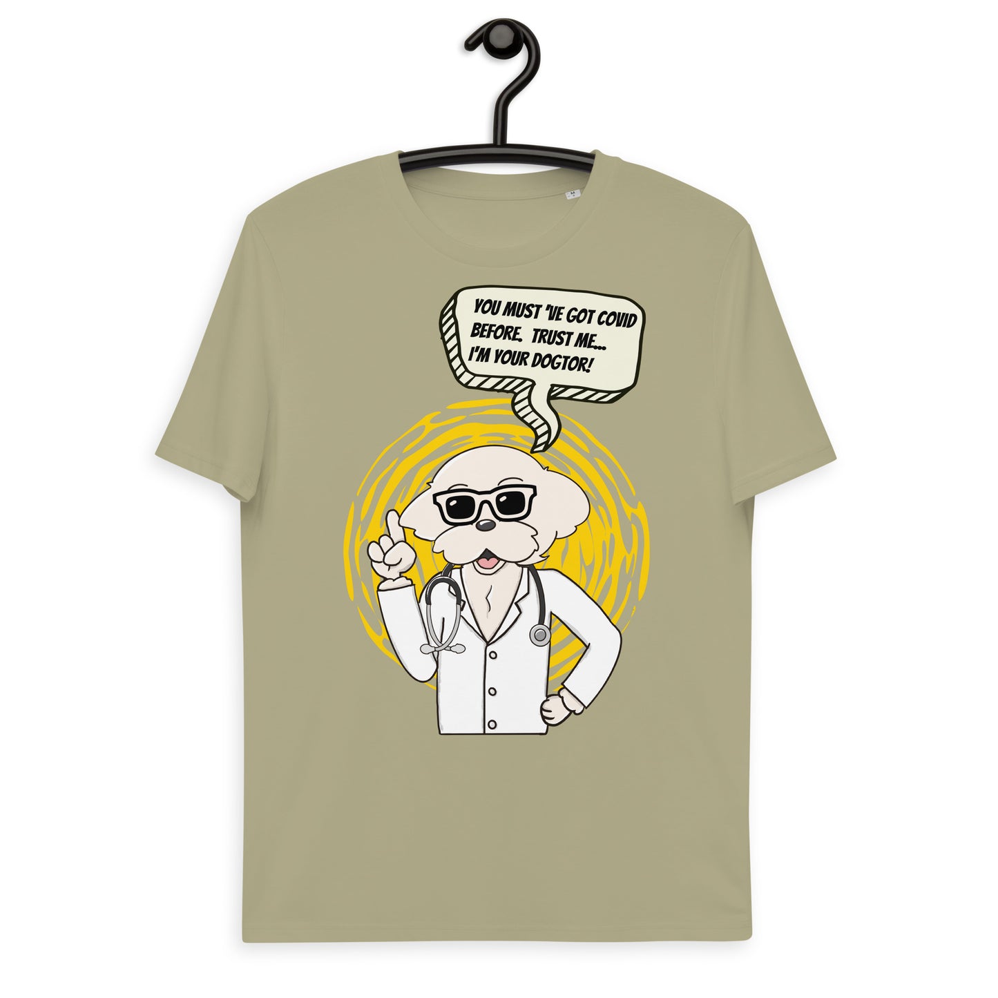 Cheeky Bichon Cute Funny Dogtor with Sunglasses T-shirt