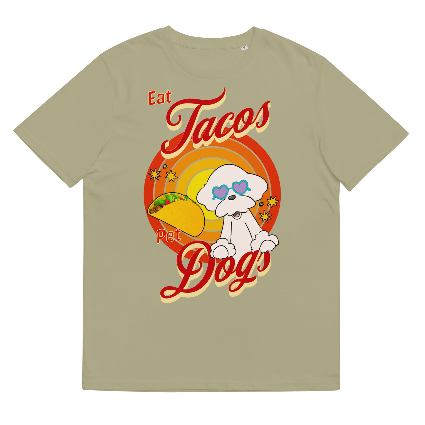 Cheeky Bichon Cute Funny Eat Tacos Pet Dogs T-shirt