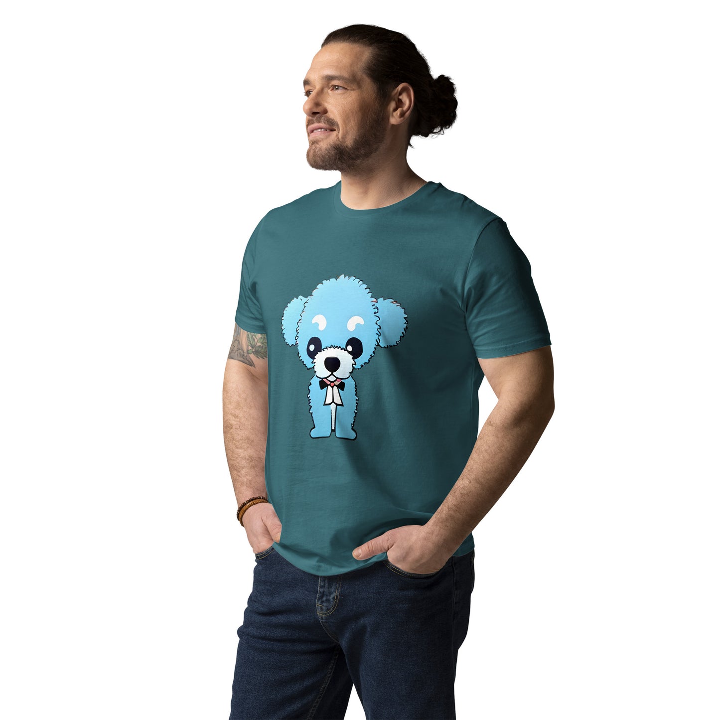 Cute Blue Poodle Shirt