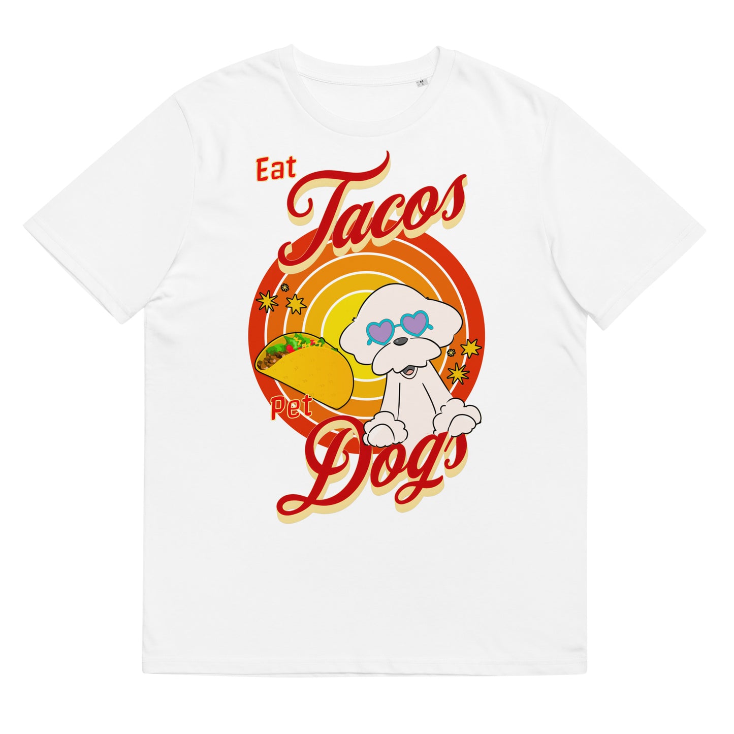 Cheeky Bichon Cute Funny Eat Tacos Pet Dogs T-shirt