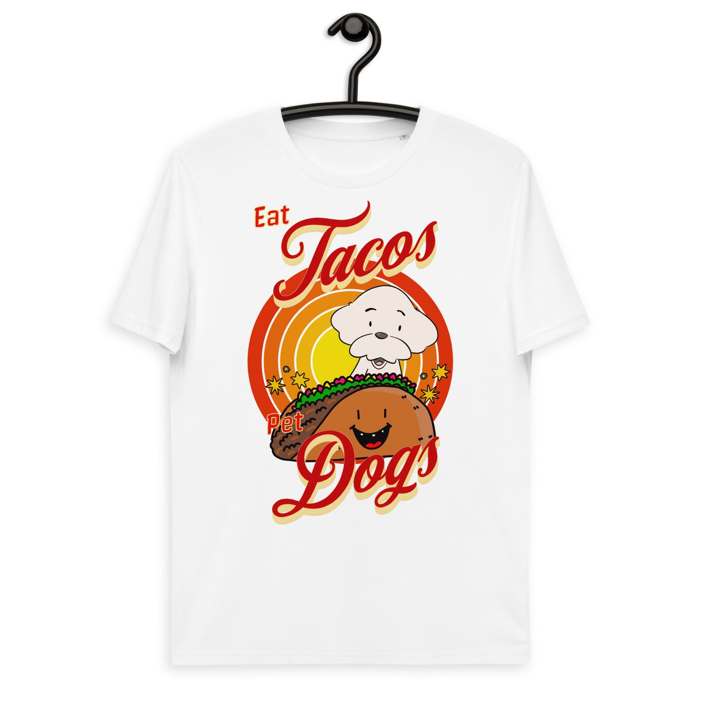 Cheeky Bichon Cute Funny Eat Tacos Pet Dogs T-shirt