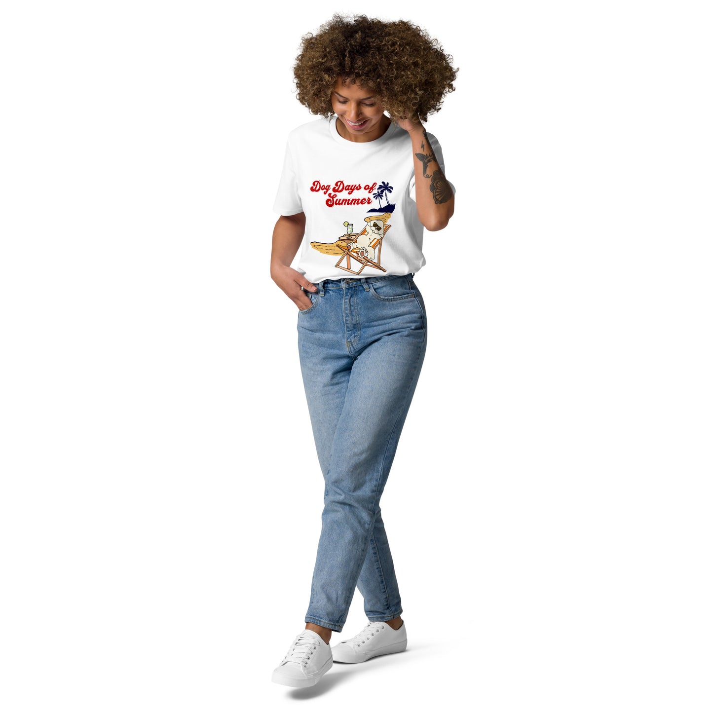 Cheeky Bichon Cute Funny Dog Days of Summer T-shirt