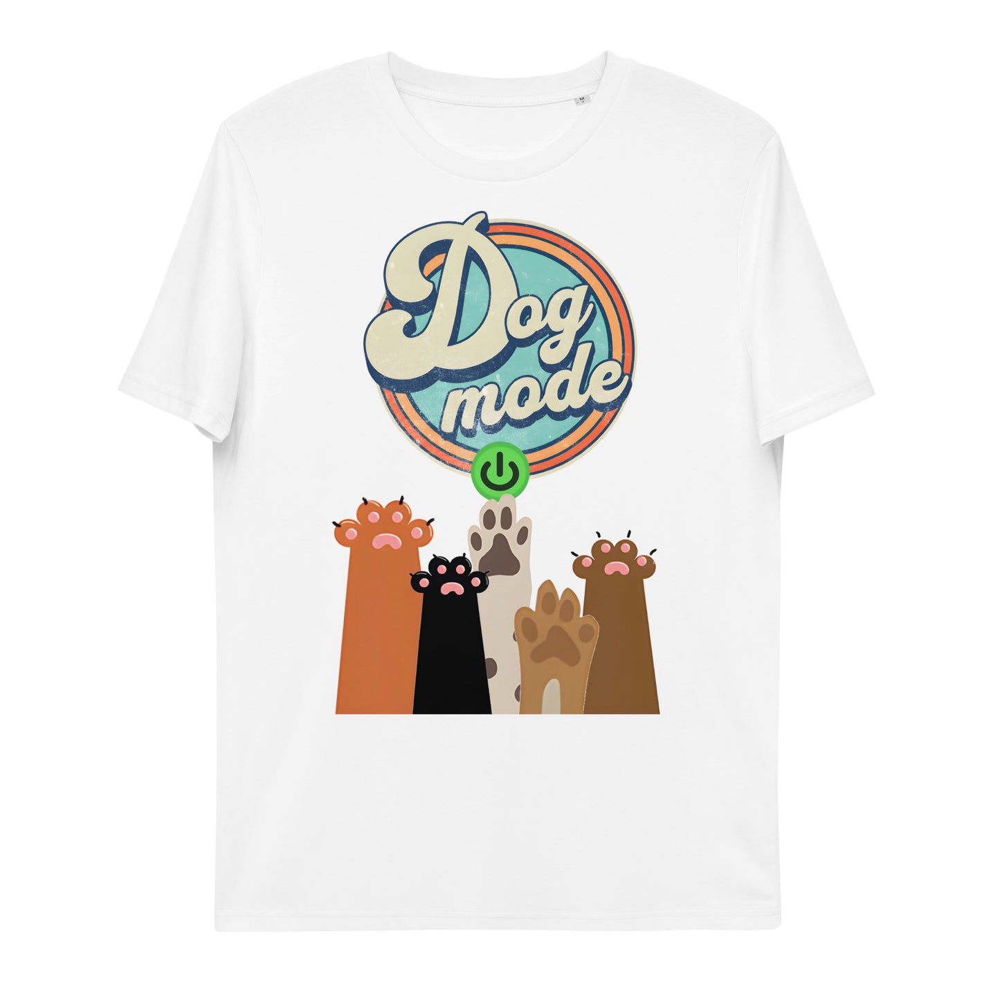 Cute Funny Dog Mode On T-shirt