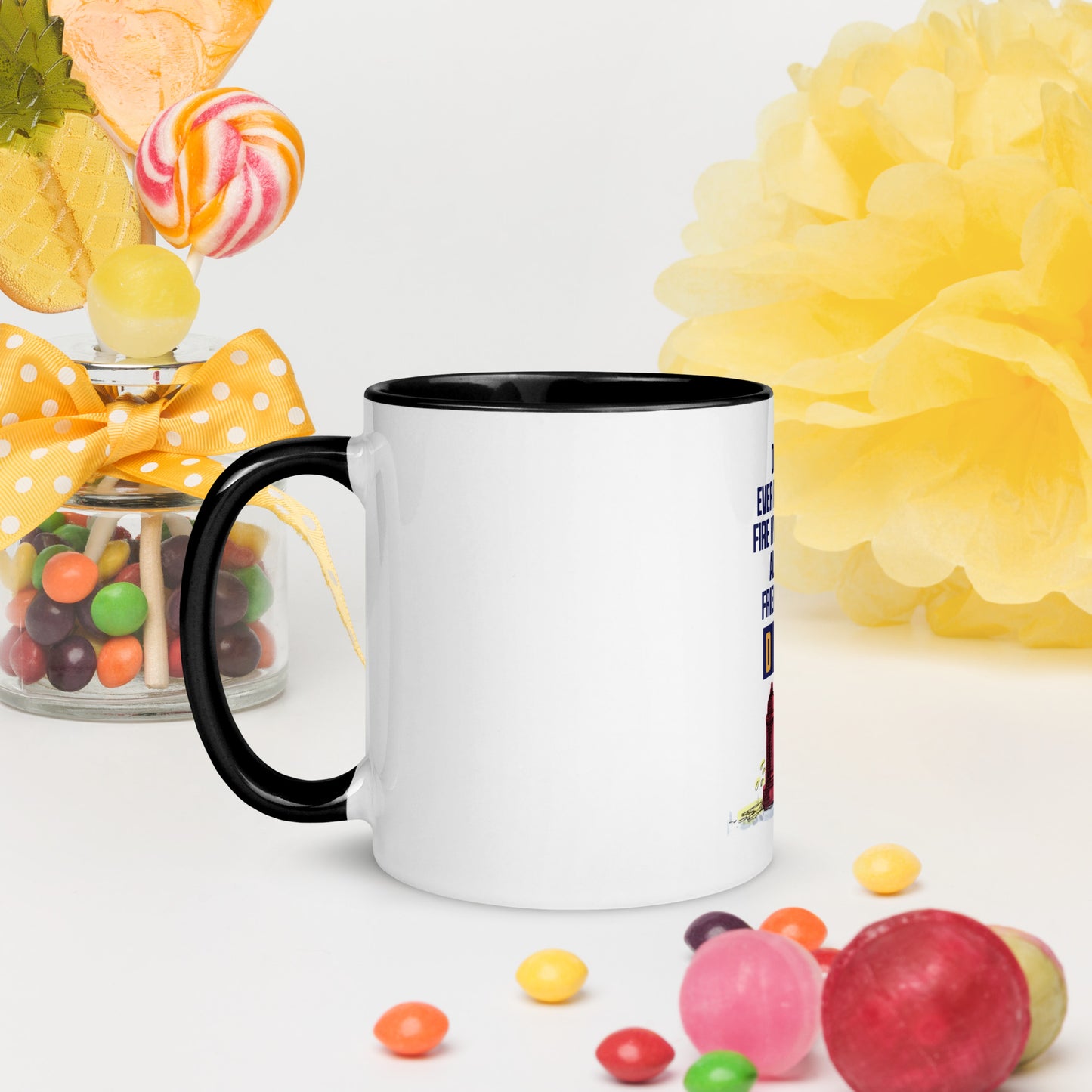Funny Dog Meme Mug with Color Inside