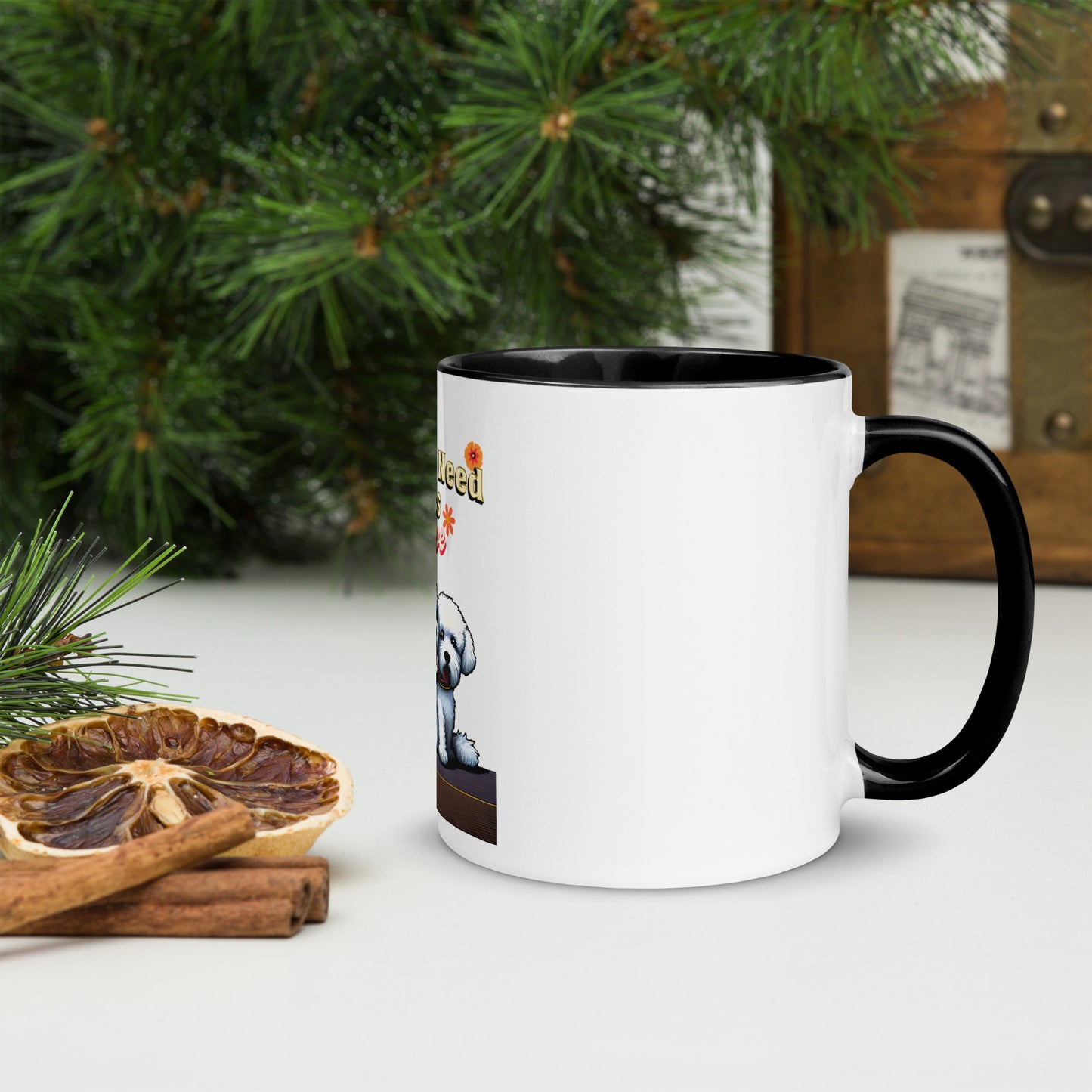 Cute Valentine's Day Mug with Color Inside