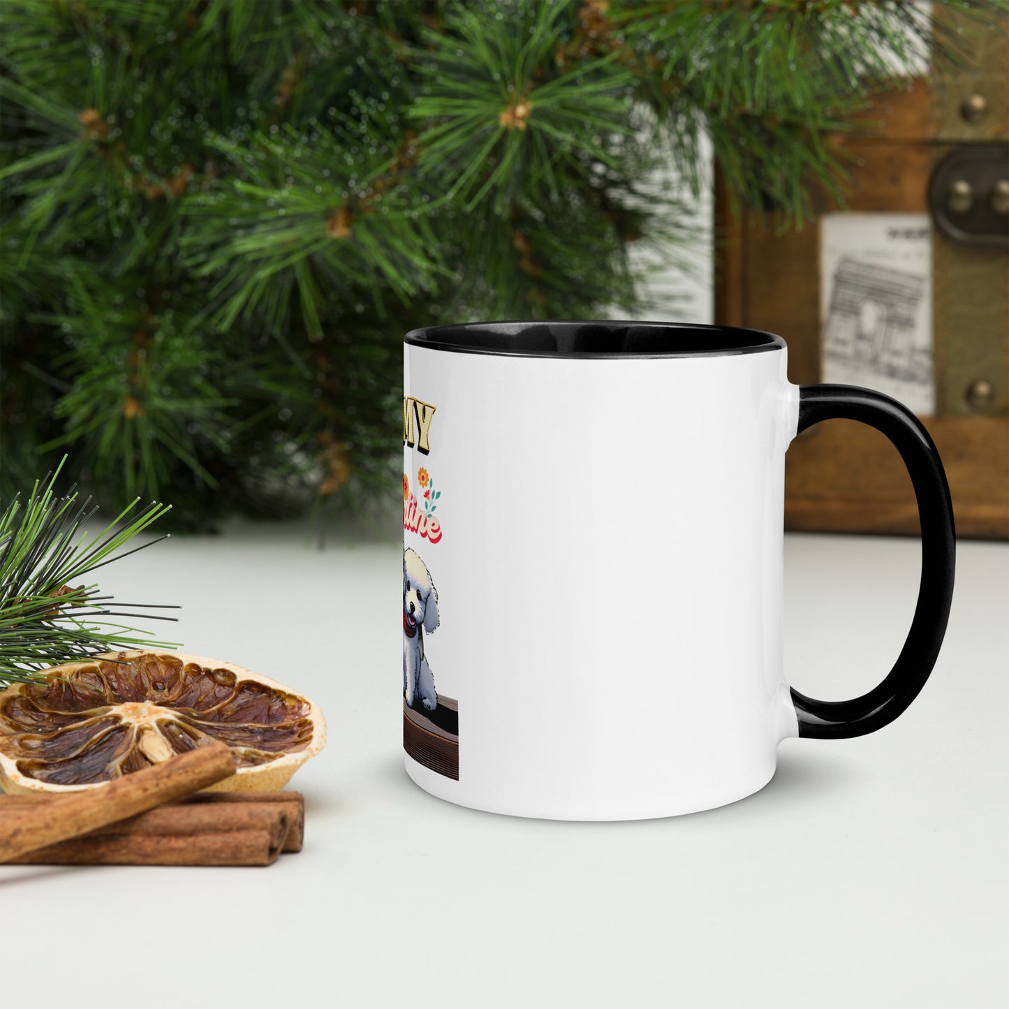 Cute Valentine's Day Mug with Color Inside