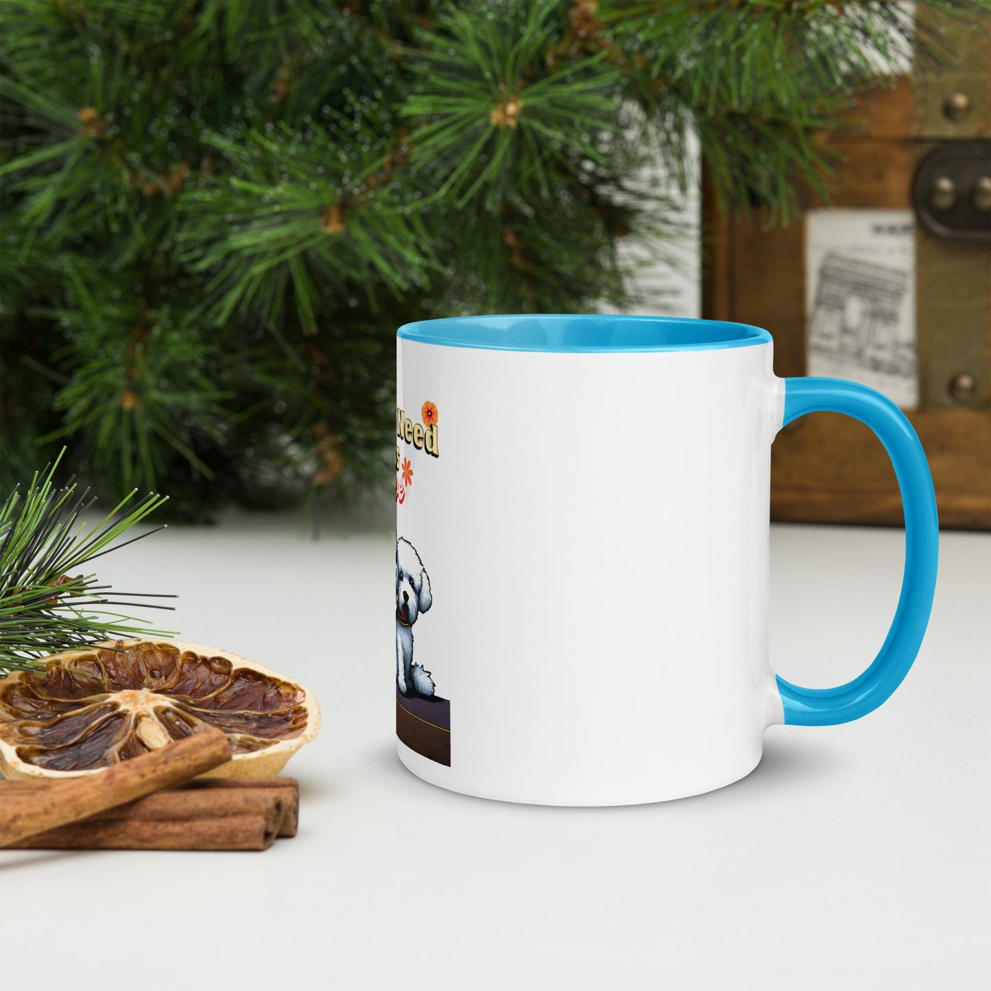 Cute Valentine's Day Mug with Color Inside