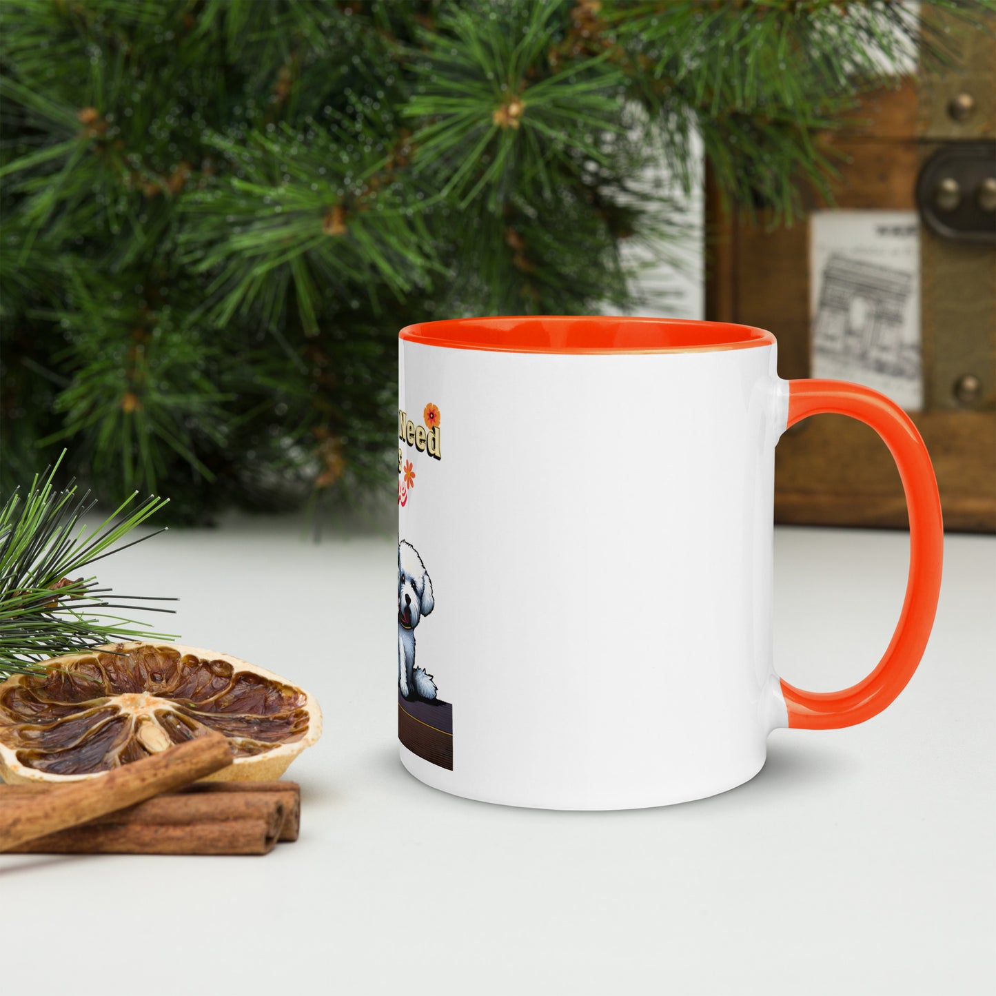 Cute Valentine's Day Mug with Color Inside